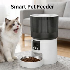 Intelligent fully automatic pet feeder, timed and quantified feeding, remote control is more worry free Intelligent fully automatic pet feeder, timed and quantified feeding, remote control is more worry free