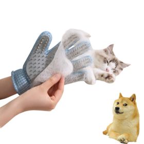 Pet Grooming 2-in-1 Pet Grooming Glove(single glove shipment)